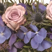 Wreath Lilac and Blue